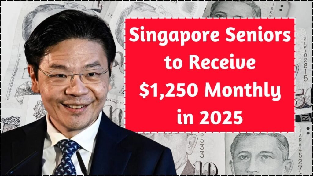 Singapore Seniors To Receive s1250 Monthly in 2025