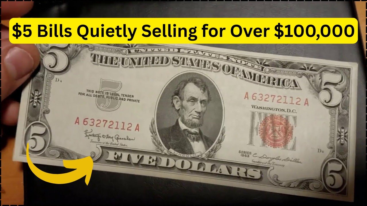 $5 Bills Quietly Selling for 100,000