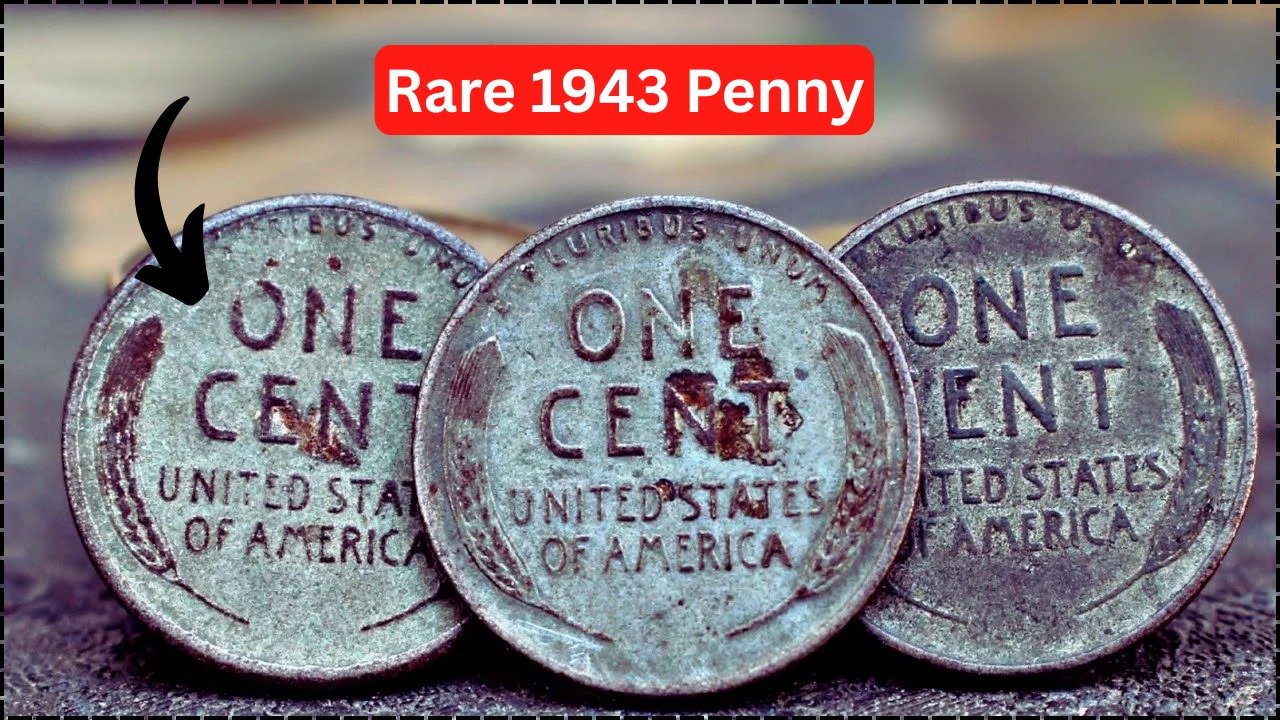 Rare 1943 Steel Penny